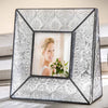 Vintage Stained Glass Wedding Photo Frame- J Devlin Pic 126