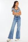 YOUTH HIGH RISE WIDE LEG FLARE