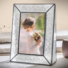 Vintage Stained Glass Wedding Photo Frame- J Devlin Pic 126