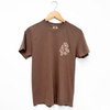 Wild Field Unisex Tee - Espresso