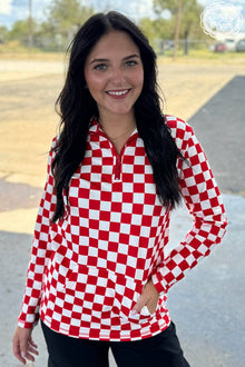  Pep Rally Pullover - Red