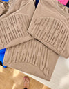 ESPRESSO EMBOSSED “THANKFUL” tee