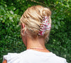 Red & White Hair Clip