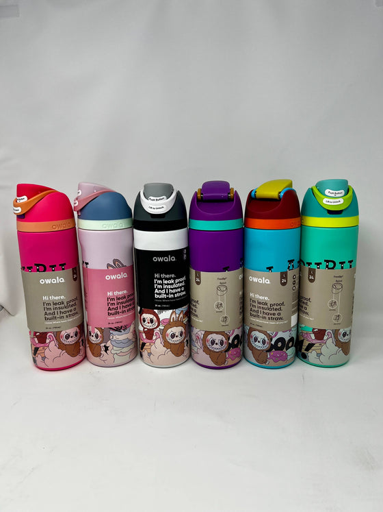 Labubu Printed Owala Bottle – Exciting Macaron Design – Simply You