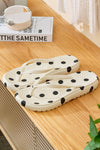 Polka Dot Print Lightweight PVC Flip Flops