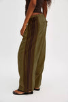 Side-Stripe Relaxed-Fit Casual Sweatpants