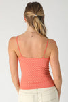 NIKIBIKI White Polka Dot Strap Cami