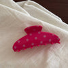 Stylish Polka Dots Large Acetate Hair Claw MK2PPM6W6HCP285