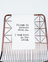 Funny gift Towel | Born in 1900s, 40s flour sack towel