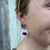 Clay Nebraska Coin Earrings