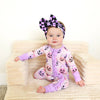 Emmy RUFFLE ZIP Bamboo Halloween Pumpkins Baby Outfit