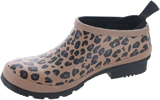 Hey Girl by Corkys Puddle Rainshoe - Leopard