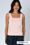 Lace Textured Square Top