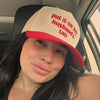 Color Block Letter Embroidered Baseball Caps MK2BLW6W6HAT240