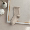 Flounce Solid Color Simple Sweet Socks MK2BLW6W8FSO263