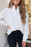 LAS Solid Snap Button Collar Sweatshirt (S-2XL)