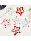 Beau - Five-Pointed Star Print Hair Clip