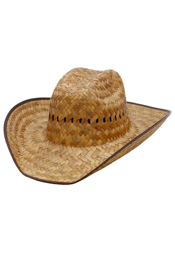 Kids Cutter Crown Relaxed Taco Brim Cowboy Hat