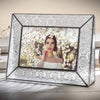 Vintage Stained Glass Wedding Photo Frame- J Devlin Pic 126