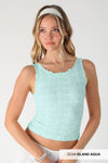 NIKIBIKI Floral Edge Top