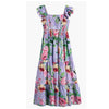 Tween Floral Smocked Bodice Maxi Dress