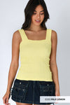 Lace Textured Square Top