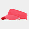 SOLID VISOR HAT SPORTS HIKING MARATHON SUN CAP_CWAH3287
