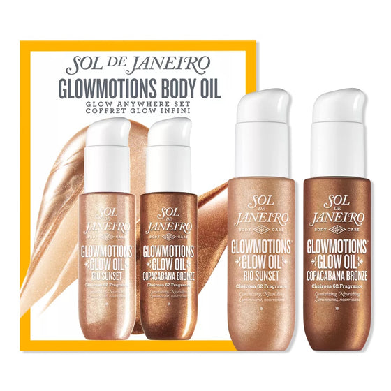 Sol De Janeiro Glowmotions Body Oil Glow Anywhere Set