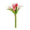 Pack of 5 Stems Real Touch Medium Open Tulip
