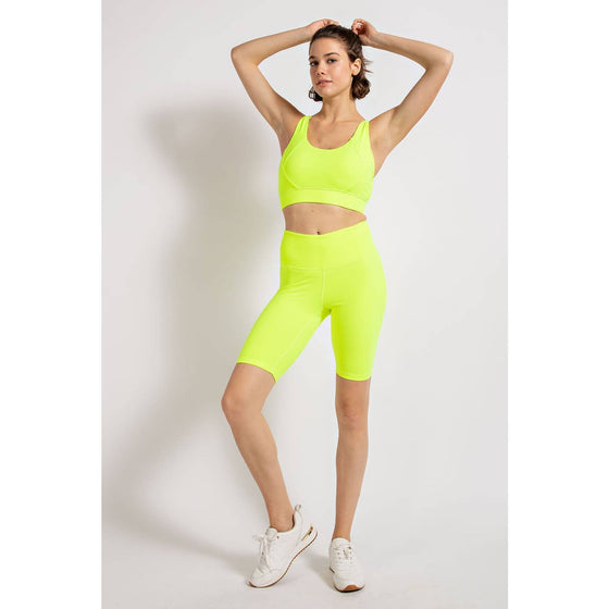 BUTTER YOGA BIKER SHORTS