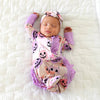 Emmy RUFFLE ZIP Bamboo Halloween Pumpkins Baby Outfit