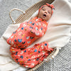 Penny Chickens Baby Swaddle Blanket