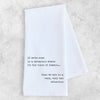 Voice Of Reason - Organic Cotton Tea Towel