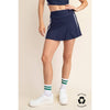RECYCLED BUTTER SKORT