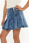 YOUTH PLEATED MINI SKORT-