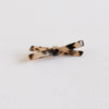Elegant Minimalist Crossed Bow Acetate Hair Clip MK2PPM6W6HCP667