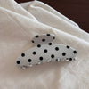 Stylish Polka Dots Large Acetate Hair Claw MK2PPM6W6HCP285