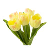 Pack of 5 Stems Real Touch Medium Open Tulip