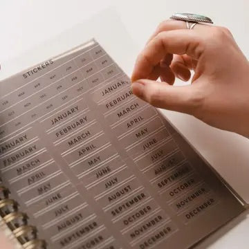Undated 12-Month Planner: Marlo Design
