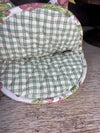 Happy Hen Mini Mitt in Cream Floral
