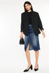 HIGH RISE MIDI SKIRT