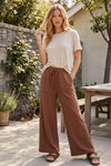 Scuba Wide Leg Pants