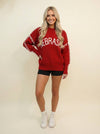 'NEBRASKA' WHIP STITCH SWEATER