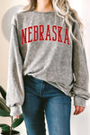NEBRASKA PUFF MINERAL GRAPHIC TERRY SWEATSHIRT