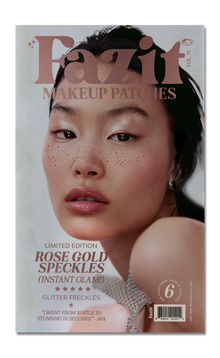  Rose Gold Stardust Speckles Makeup Patches