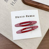 2 Pcs Simple Hollow Out No Bend Hair Clip MK2PPM6W6HCP472