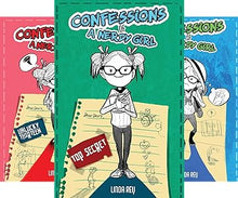  CONFESSIONS OF A NERDY GIRL DIARIES Book Series by Linda Rey
