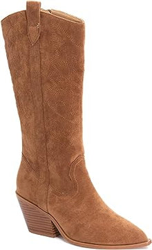  Hey Girl by Corkys HOWDY - Cognac Suede