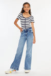 YOUTH HIGH RISE WIDE LEG FLARE
