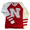 SALE ITEM LIMITED Nebraska Cornhuskers V-Neck Logo Sweater